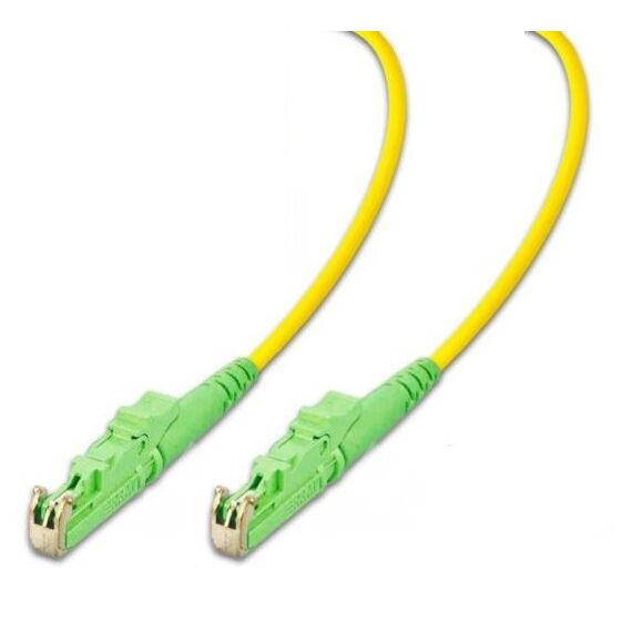 Lightwin LSP-09 E2/APC-E2/APC 2.0 InfiniBand/Glasfaserkabel 2 m E-2000 (LSH) Grün, Gelb, Farbe: Grün, Gelb, Länge: 2 m