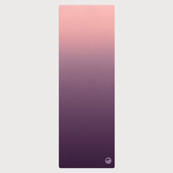 Luviyo Travel Yogamatte Mondo Yoga-Matte Polyethylen, Gummi Pink, Violett