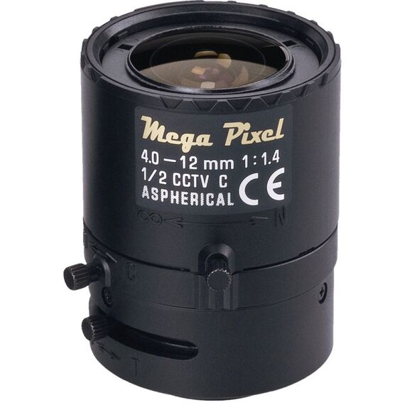 Tamron M12VM412 Kameraobjektiv Überwachungskamera Schwarz