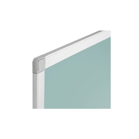 Bi-Office AYDA Whiteboard Lackierter Stahl/Kork Magnetisch, Farbe: Aluminium, Olive, 2 image