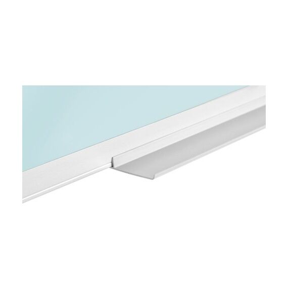 Bi-Office AYDA Whiteboard Lackierter Stahl/Kork Magnetisch, Farbe: Aluminium, Hellblau, 3 image