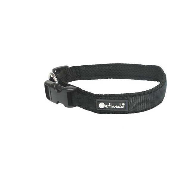Petlando MC-300099 Hunde- /Katzenhalsband Schwarz 3XS Hund Standardkragen