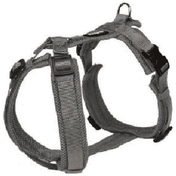 Petlando MC-307626 Hunde-/Katzengeschirr S Anthrazit Nylon Hund Westengeschirr, Farbe: Anthrazit, Größe: S