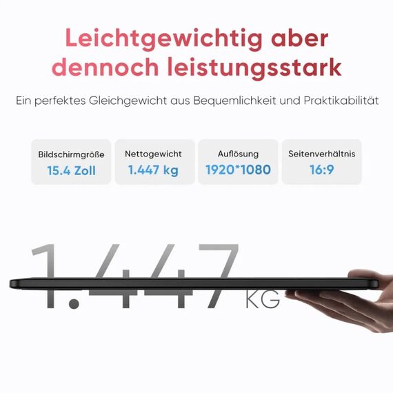 XPPen Artist 15.6 Pro V2 Grafiktablett Schwarz 5080 lpi 340,99 x 191,81 mm USB, 6 image