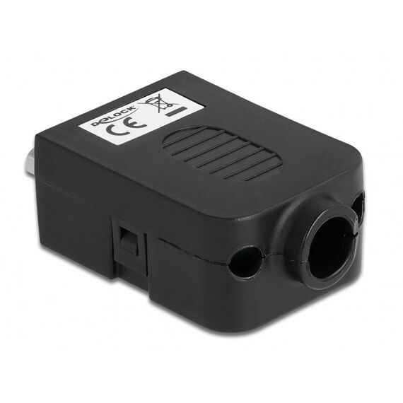 DeLOCK 66265 Drahtverbinder Sub-D 9, 10 Pin Terminalblock Schwarz, 2 image