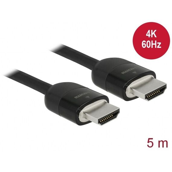 DeLOCK 84966 HDMI-Kabel 5 m HDMI Typ A (Standard) Schwarz, 3 image