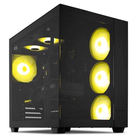 ERAZER Tank X15 (MD 340128) AMD Ryzen™ 7 7800X3D 32 GB DDR5-SDRAM 1 TB SSD NVIDIA GeForce RTX 5060 Ti Windows 11 Home Tower PC Schwarz, 6 image