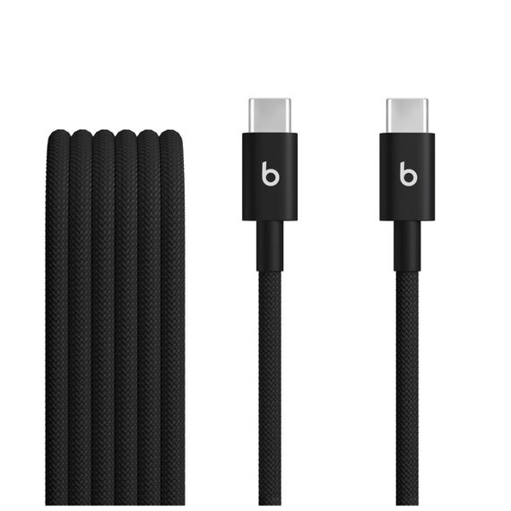 Apple Beats USB Kabel USB 2.0 1,5 m USB C Schwarz, Farbe: Schwarz