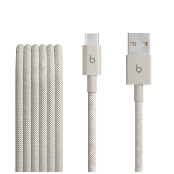 Apple Beats USB Kabel USB 2.0 1,5 m USB A USB C Weiß, Farbe: Weiß