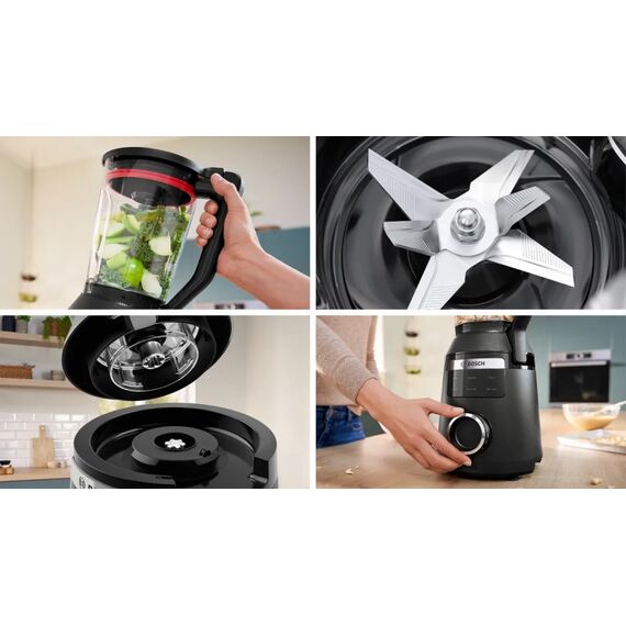 Bosch Serie 6 MMBD665B1 Mixer 2 l Tischplatten-Mixer 1800 W Schwarz, 7 image