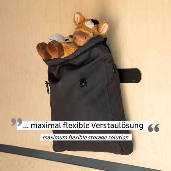 Silwy MT-L-50-B Hänge-Organizer Synthetisch Schwarz, 5 image