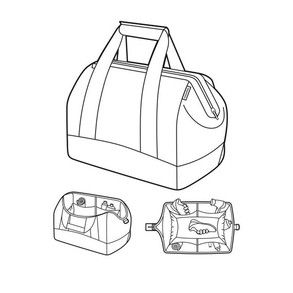 Reisenthel Allrounder L Polyester Schwarz Unisex Schultertasche, 4 image