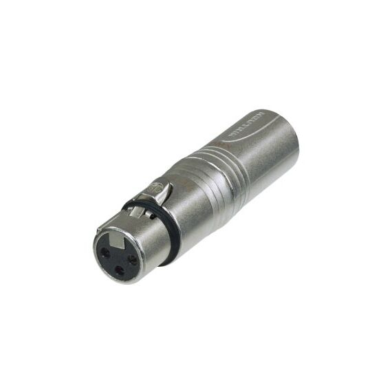 Neutrik NA3F5M Kabeladapter XLR (5-pin) XLR (3-pin) Grau