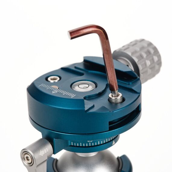 Benro NBBH2 Stativaufsatz Blau, Silber Metall 1/4, 3/8" Kugel (Form), 8 image