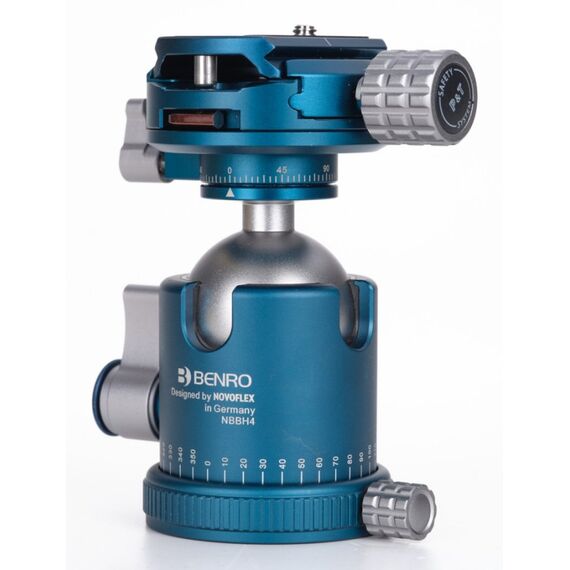 Benro NBBH4 Stativaufsatz Blau, Silber Metall 1/4, 3/8" Kugel (Form), 5 image