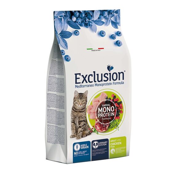 Exclusion NGCAC01 Katzen-Trockenfutter 1,5 kg Adult Huhn