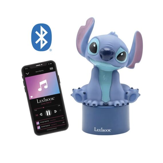 Lexibook Stitch nightlight bluetooth speaker Tragbarer Mono-Lautsprecher Blau, 2 image