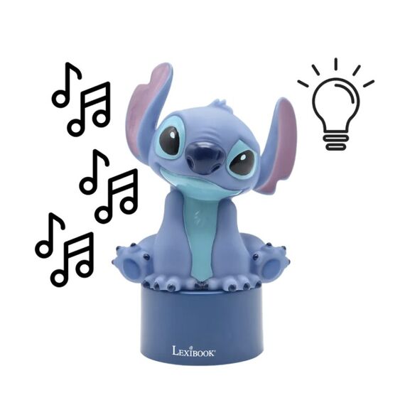 Lexibook Stitch nightlight bluetooth speaker Tragbarer Mono-Lautsprecher Blau, 3 image