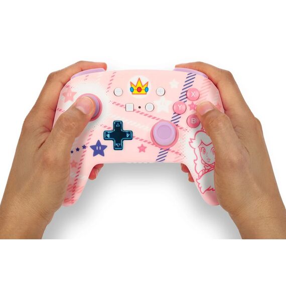 PowerA NSGP0255-01 Gaming-Controller Pink Bluetooth Gamepad Nintendo Switch, Nintendo Switch Lite, Nintendo Switch OLED, Farbe: Pink, Länge: 3 m, 5 image
