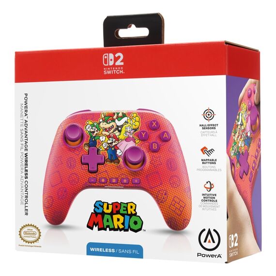 PowerA Advantage Pink Gamepad Analog / Digital Nintendo Switch 2, 3 image