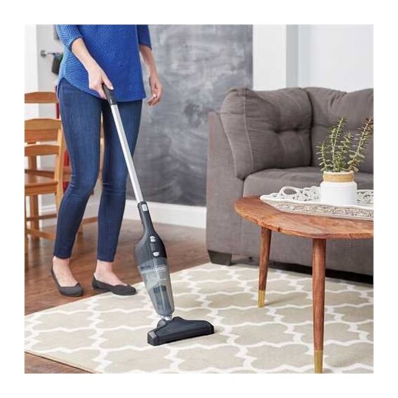 Black & Decker NSVA315J Stabstaubsauger/Elektrischer Besen Akku Trocken Beutellos 0,4 l Anthrazit 1,5 Ah, 3 image