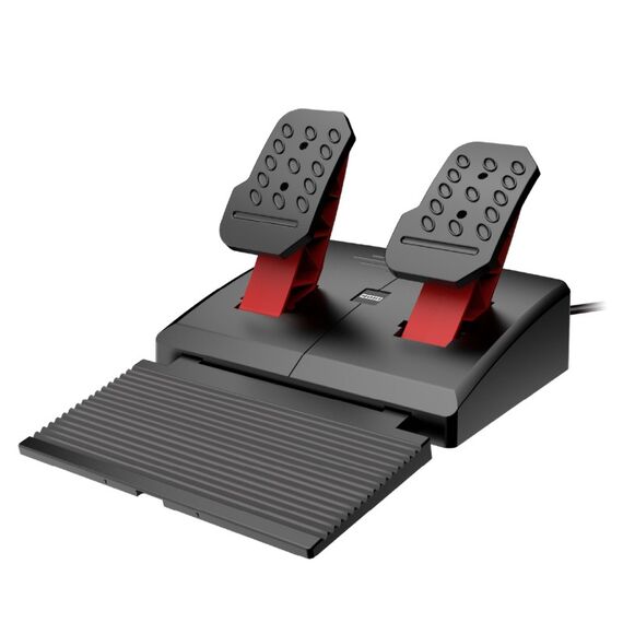 Hori NSX-123E Gaming-Controller Schwarz, Rot USB Lenkrad + Pedale Nintendo Switch 2, Nintendo Switch OLED, Nintendo Switch, 3 image
