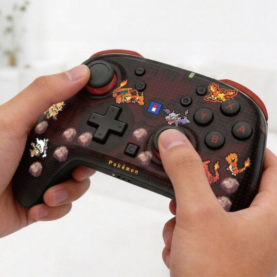 Hori NSX-198E Gaming-Controller Rot, Schwarz Gamepad Analog / Digital Nintendo Switch, Nintendo Switch OLED, Nintendo Switch 2, Nintendo Switch Lite, Farbe: Rot, Schwarz, 3 image