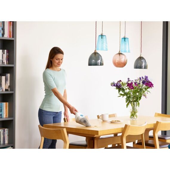 Black & Decker NVC115JL-QW Handstaubsauger Grau, Weiß Beutellos, 5 image