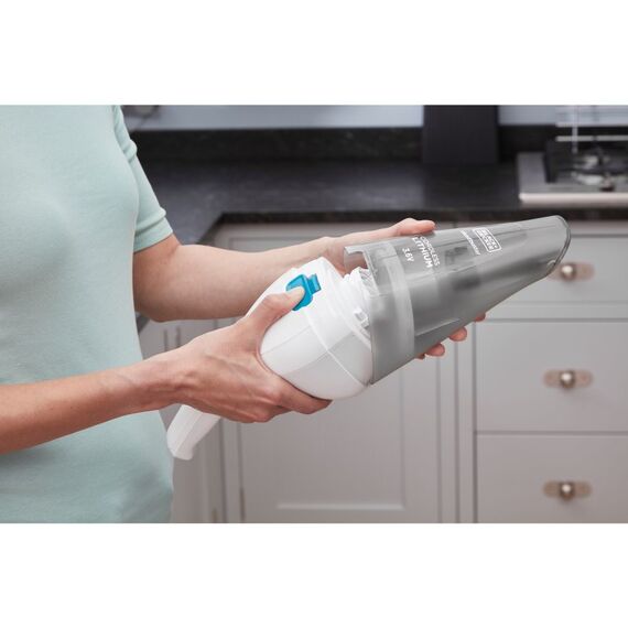 Black & Decker NVC115JL-QW Handstaubsauger Grau, Weiß Beutellos, 8 image