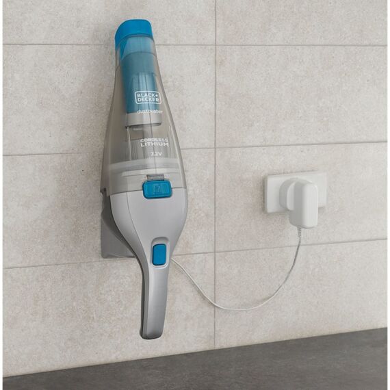 Black & Decker NVC215WA-QW Handstaubsauger Blau, Silber Beutellos, 9 image