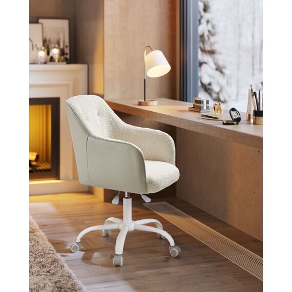 Songmics OBG019W01 Büro- & Computerstuhl Gepolsterter Sitz Gepolsterte Rückenlehne, 2 image