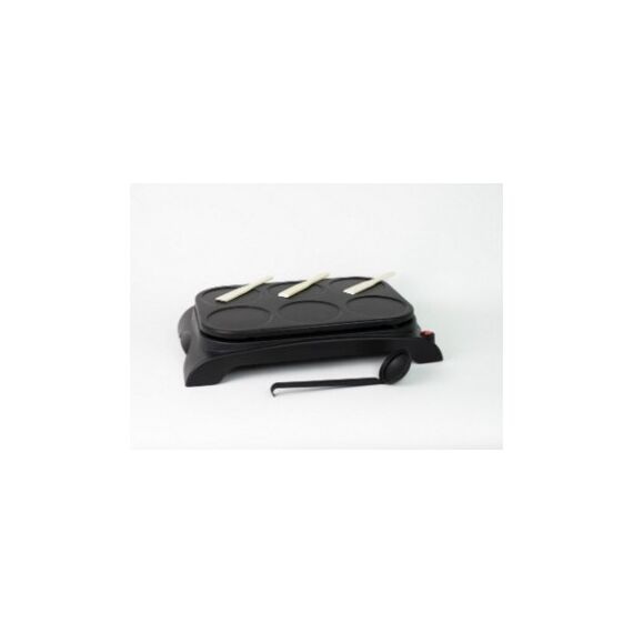 Ohmex OHM-PRT-3444POT Crêpes-Maschine 6 Crepe(s) 1000 W Schwarz, Blau, Grün, Orange, Pink, Rot, Gelb, 3 image