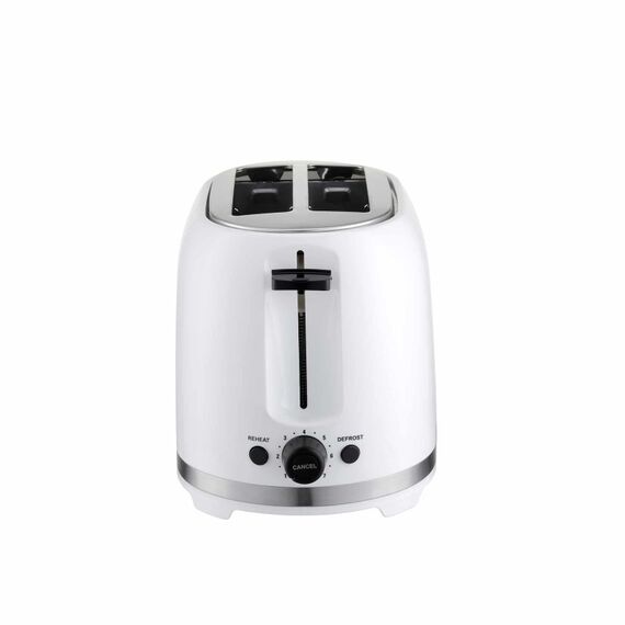 Ohmex OHM-TST-2002 Toaster 2 Scheibe(n) 850 W Weiß