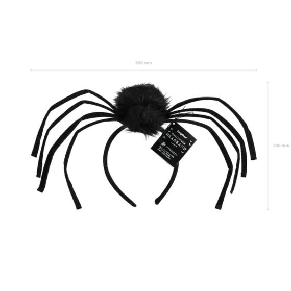 PartyDeco Spider Karnevalskostüm-Kopfband Kind Mädchen, 6 image
