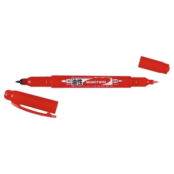 Tombow MONO Marker 3 Stück(e) Schwarz, Blau, Rot