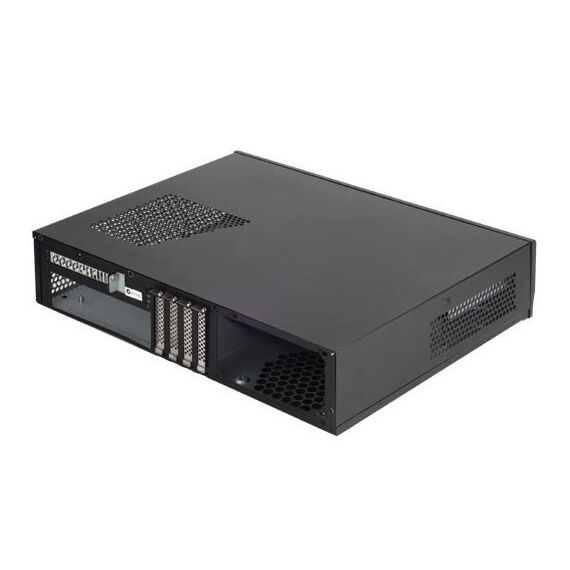 Silverstone ML03 HTPC Schwarz, 2 image