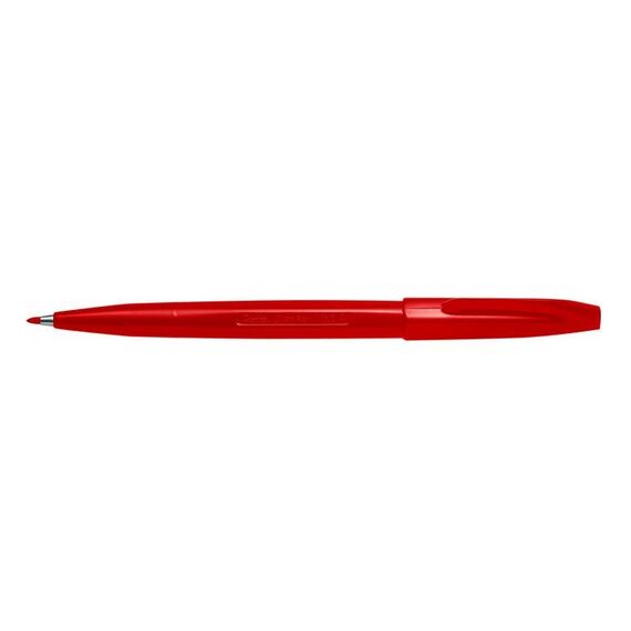 Pentel Sign Pen Fineliner Fein Rot 12 Stück(e)