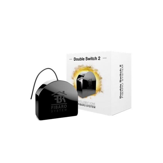Fibaro FIBEFGS-223 Leistungsrelais Schwarz