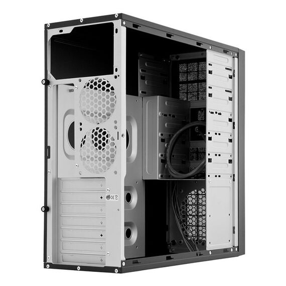 Chieftec HQ-01B-OP Computer-Gehäuse Midi Tower Schwarz, 4 image