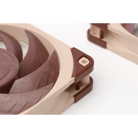 Noctua NF A12x25 PWM Computergehäuse Ventilator 12 cm Beige, Rot, 4 image