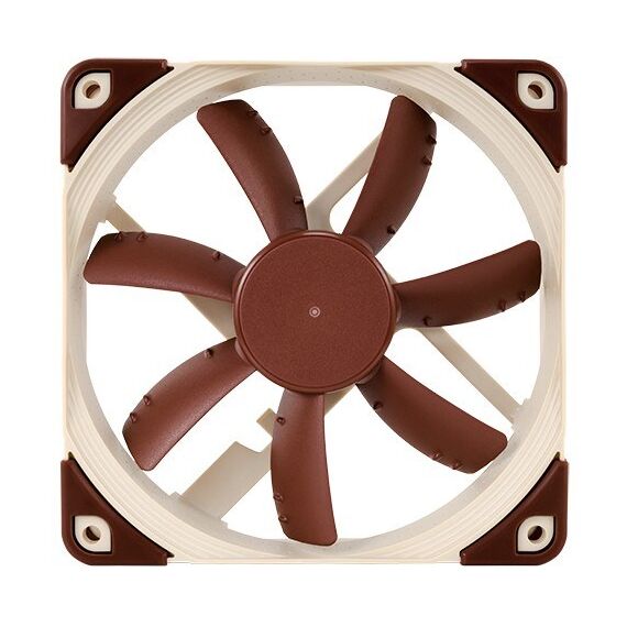 Noctua NF-S12A ULN Computergehäuse Ventilator 12 cm Beige, Braun, 2 image