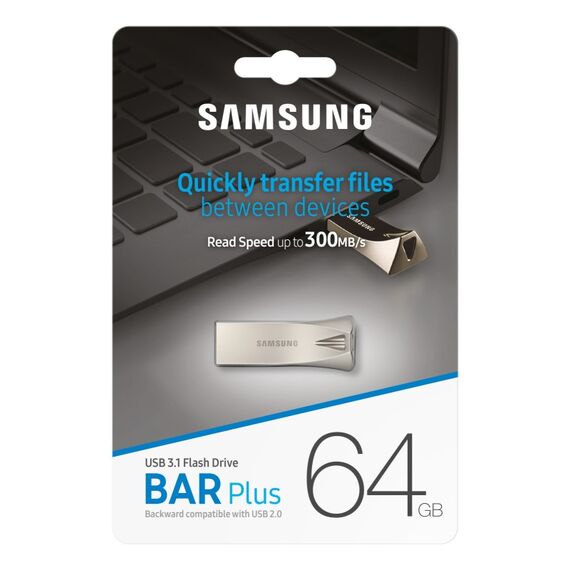 Samsung MUF-64BE USB-Stick 64 GB USB Typ-A 3.2 Gen 1 (3.1 Gen 1) Silber, 5 image