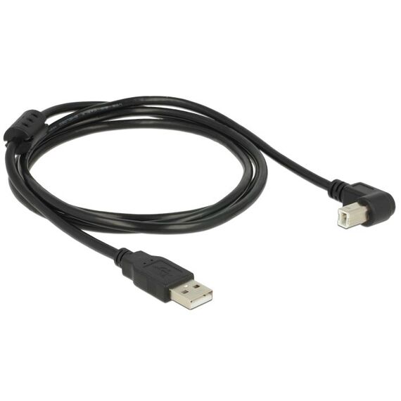 DeLOCK 1.5m, USB 2.0-A / USB 2.0-B USB Kabel 1,5 m USB A USB B 0,48 Gbit/s Schwarz