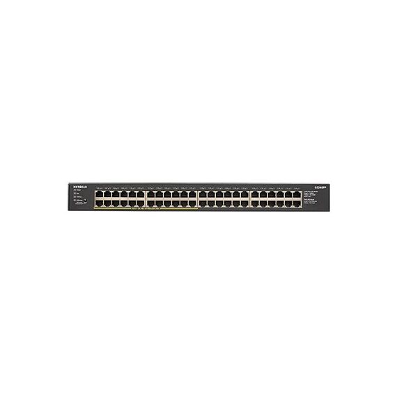 NETGEAR GS348PP Unmanaged Gigabit Ethernet (10/100/1000) Power over Ethernet (PoE) Schwarz