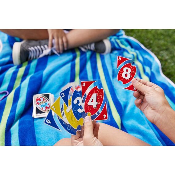 Mattel Games UNO H2O To Go, wasserfestes Kartenspiel, Reisespiel, Familienspiel, 3 image