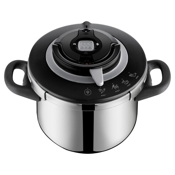Tefal Clipso Plus Chef 6 l Schwarz, Grau
