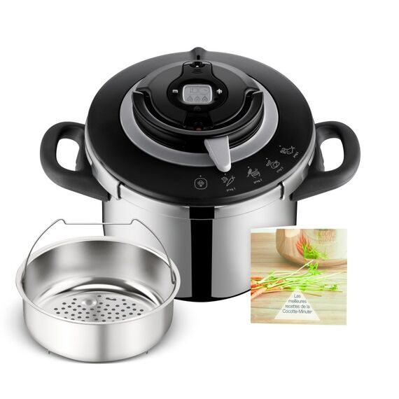 Tefal Clipso Plus Chef 6 l Schwarz, Grau, 2 image