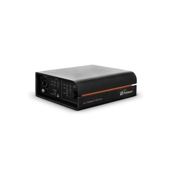 Palmer Audio PAOCBXLRF Direkte Box Passive Direktbox Schwarz