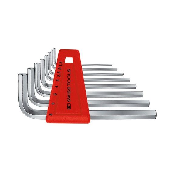 PB Swiss Tools PB 210 H L-förmiger Inbusschlüssel-Satz Metrisch 9 Stück(e)