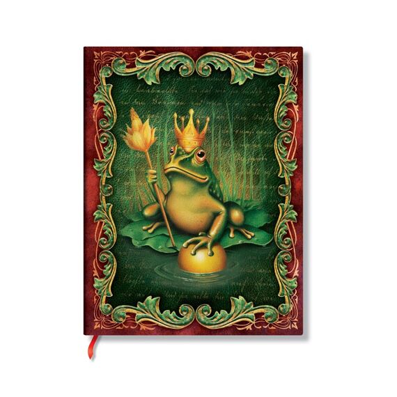 Paperblanks Froschkönig Notizbuch 144 Blätter Grün